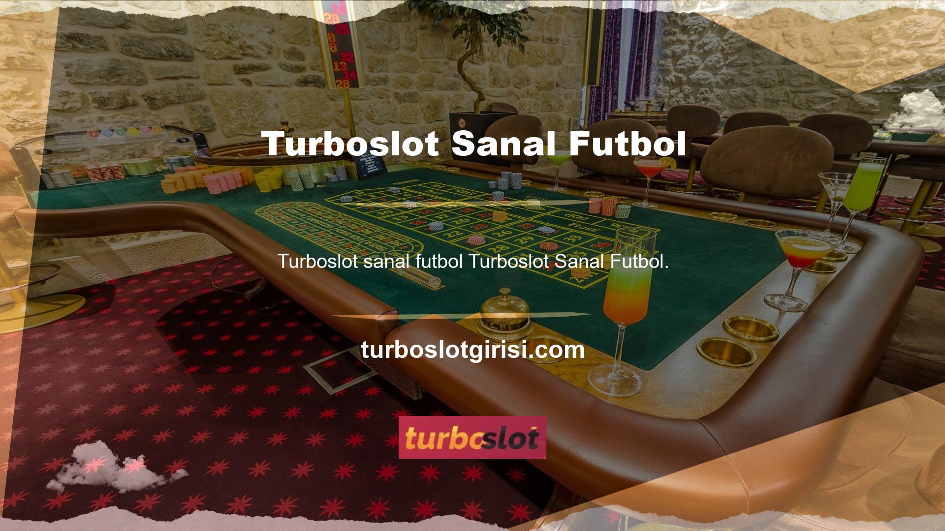 Turboslot Sanal Futbol Sonunda, sanal futbol hakkında konuşmak istiyoruz çünkü bu oyunun binlerce bahisçinin elinde olduğunu söyleyebiliriz